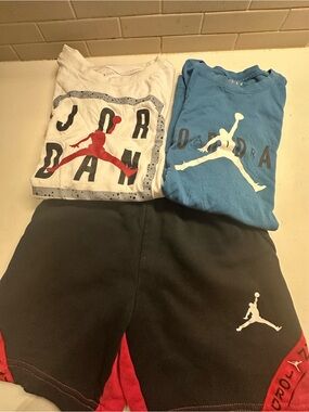 Jordan Kids Set bundle ! 2 Tee, Shorts
